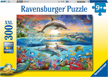 Dolphin Paradise XXL Jigsaw Puzzle 300pc