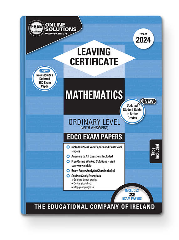 Maths Leaving Certificate Ordinary Level Edco Exam Papers