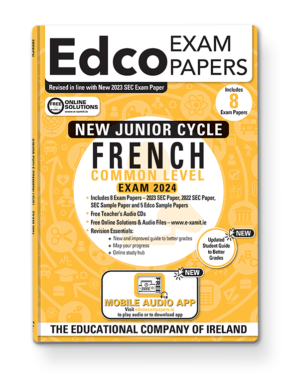 French Junior Cycle Common Level Edco Exam Papers