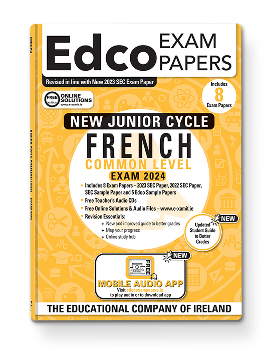 French Junior Cycle Common Level Edco Exam Papers