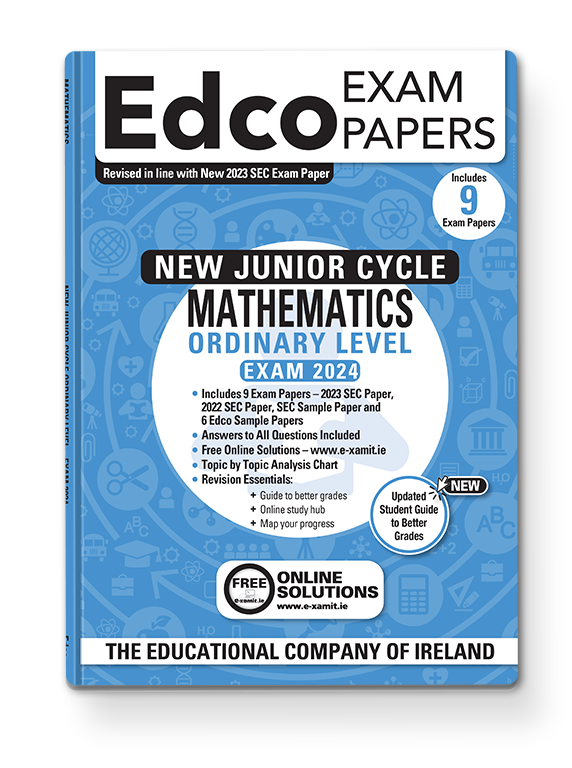 Maths Junior Cycle Ordinary Level Edco Exam Papers