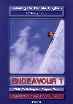 Endeavour 1 Leaving Cert Ordinary Level (Was €16.25 Now €2.00) Non-Refundable