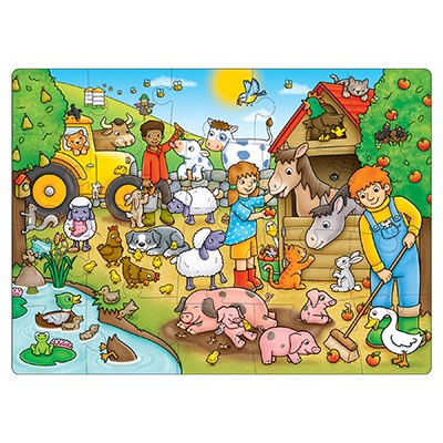 Who's On The Farm Talk About Jigsaw Puzzle 20pc