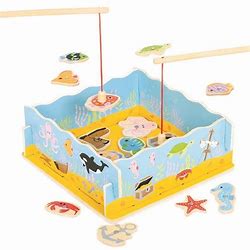 Wooden Fishing Game