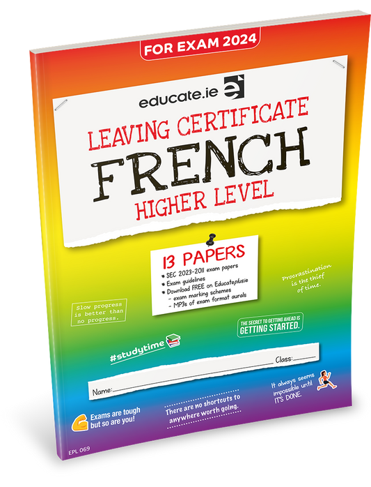 French Leaving Certificate Higher Level Exam Papers Educate.ie