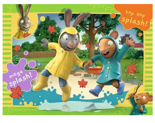 Pip and Posy 4 in a Box Puzzle