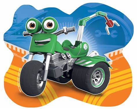 Ricky Zoom 4 in a Box Shaped Puzzle