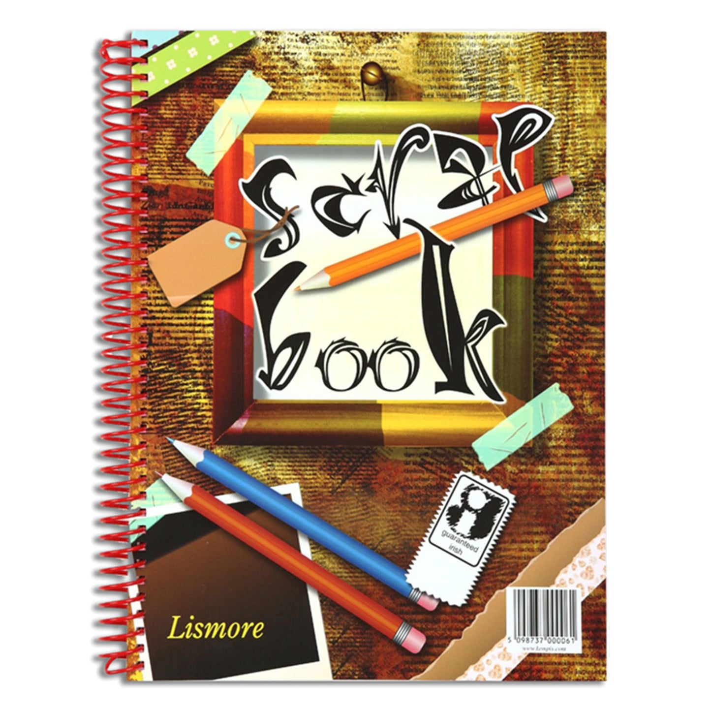 Scrapbook 34 x 25cm Spiral 60 Page