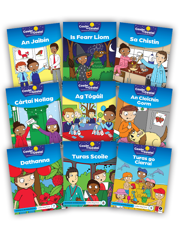 Cosan na Gealai Senior Infants Fiction Reader Pack (9)