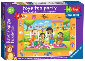 Toys Tea Party Jigsaw Puzzle 16pc