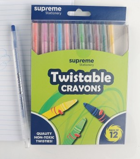 Crayons Twistable 12 Pack Supreme