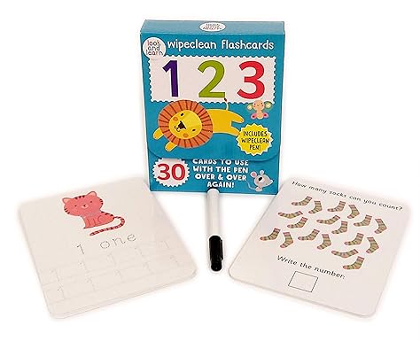 1 2 3 Wipeclean Flashcards