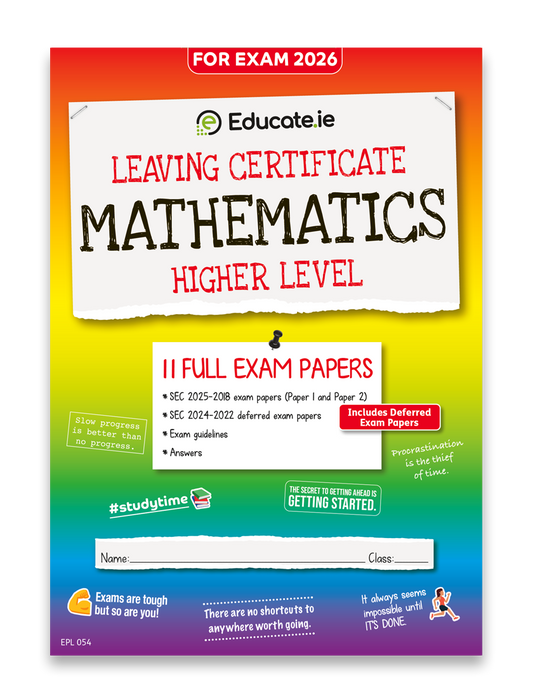 Maths Leaving Certificate Higher Level Exam Papers Educate.ie