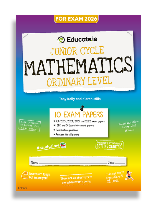 Maths Junior Cycle Ordinary Level Exam Papers Educate.ie