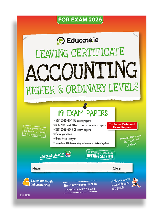 Accounting Leaving Certificate Exam Papers Educate.ie