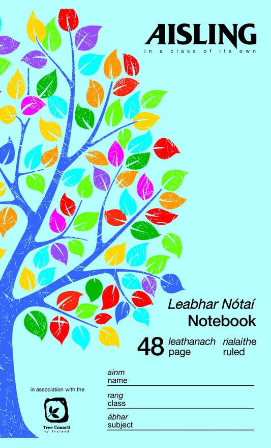 A6 Notebook 48 Page Aisling