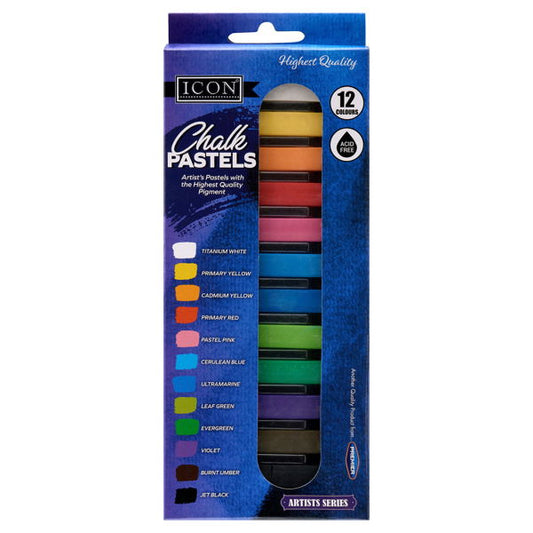 Chalk Pastels 12 Pack
