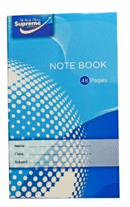 A6 Notebook 48 Page Supreme