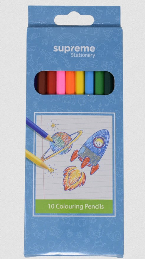 Colour Pencils 10 Pack Supreme