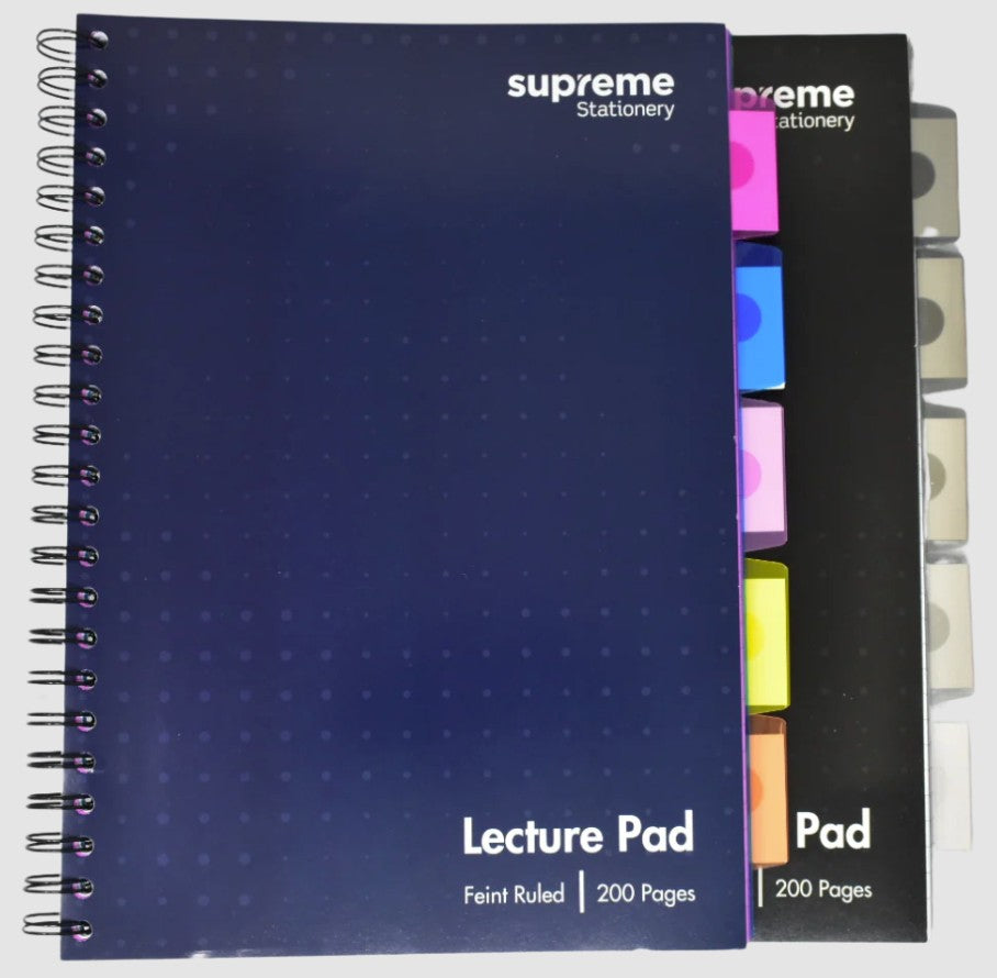 A4 Project Pad Spiral 200 Pages