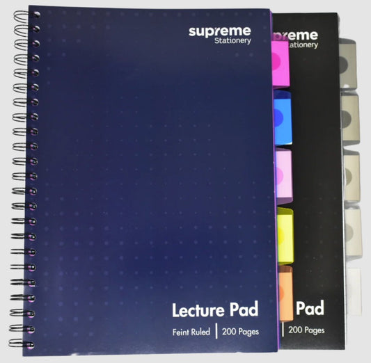 A4 Project Pad Spiral 200 Pages