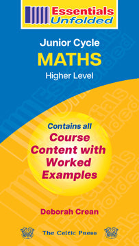 Essentials Unfolded Maths Junior Cycle Higher Level