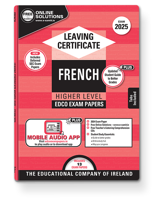 French Leaving Certificate Higher Level Edco Exam Papers