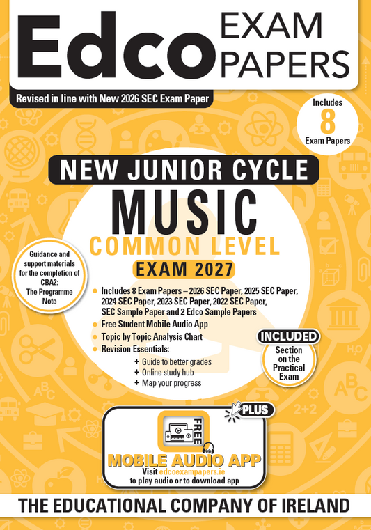 Music Junior Cycle Common Level Edco Exam Papers