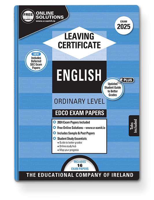 English Leaving Certificate Ordinary Level Edco Exam Papers