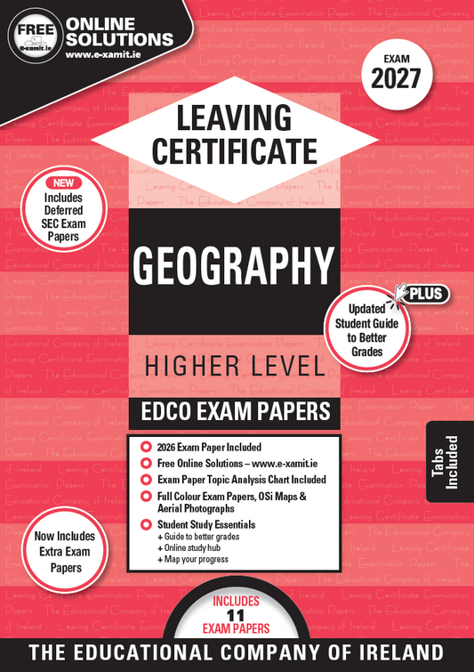 Geography Leaving Certificate Higher Level Edco Exam Papers