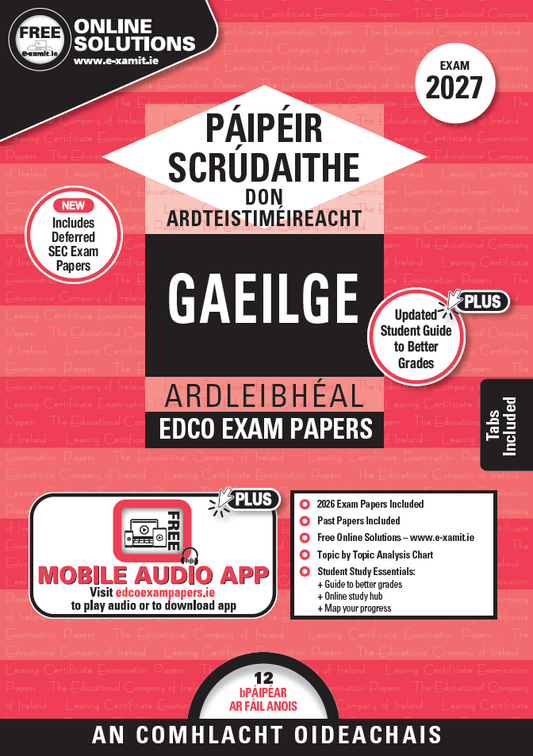 Irish Leaving Certificate Higher Level Edco Exam Papers