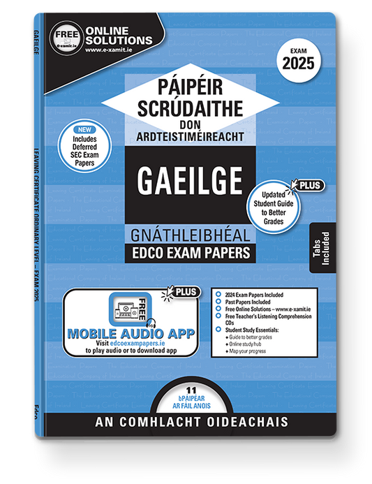 Irish Leaving Certificate Ordinary Level Edco Exam Papers