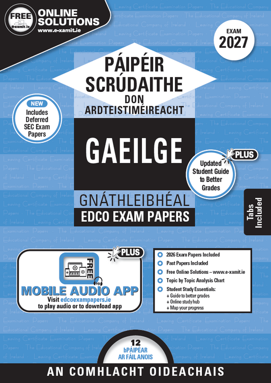 Irish Leaving Certificate Ordinary Level Edco Exam Papers
