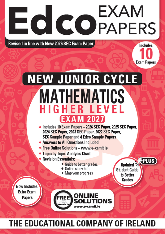 Maths Junior Cycle Higher Level Edco Exam Papers
