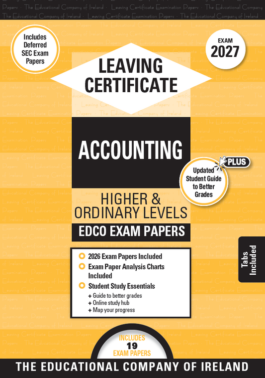 Accounting Leaving Certificate Edco Exam Papers