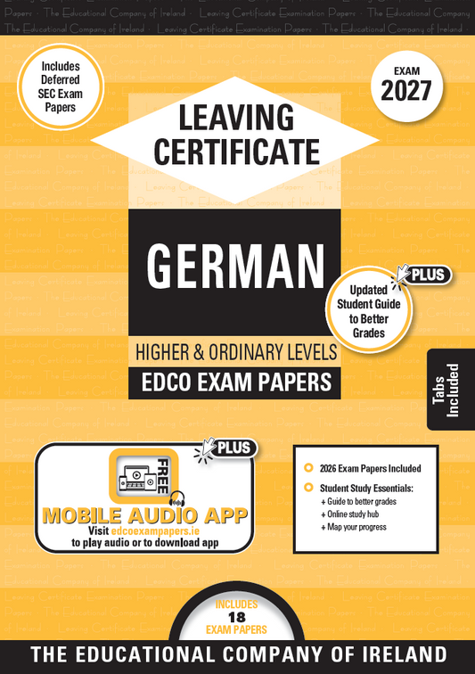 German Leaving Certificate Edco Exam Papers