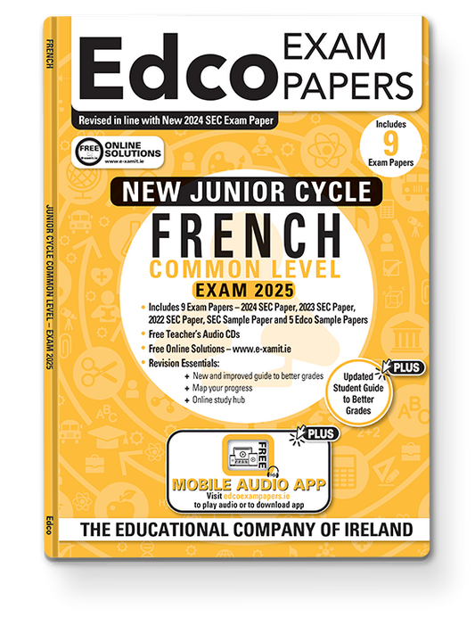 French Junior Cycle Common Level Edco Exam Papers