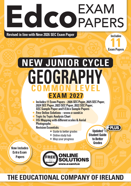 Geography Junior Cycle Common Level Edco Exam Papers