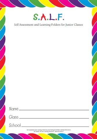 S.A.L.F. Folder for Junior Classes