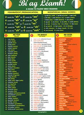 Bi ag Leamh! Glance Card
