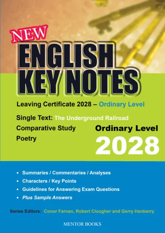 New English Key Notes 2028 Ordinary Level