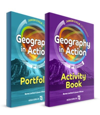 Geography in Action 3rd edition Portfolio & Activity Book (2 in 1)
