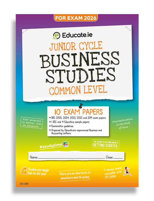 Business Studies Junior Cycle Common Level Exam Papers Educate.ie