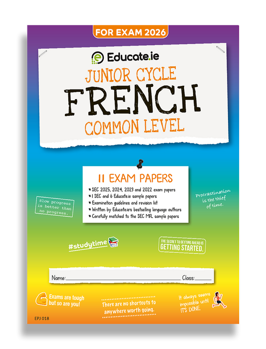 French Junior Cycle Common Level Exam Papers Educate.ie
