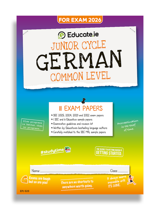 German Junior Cycle Common Level Exam Papers Educate.ie