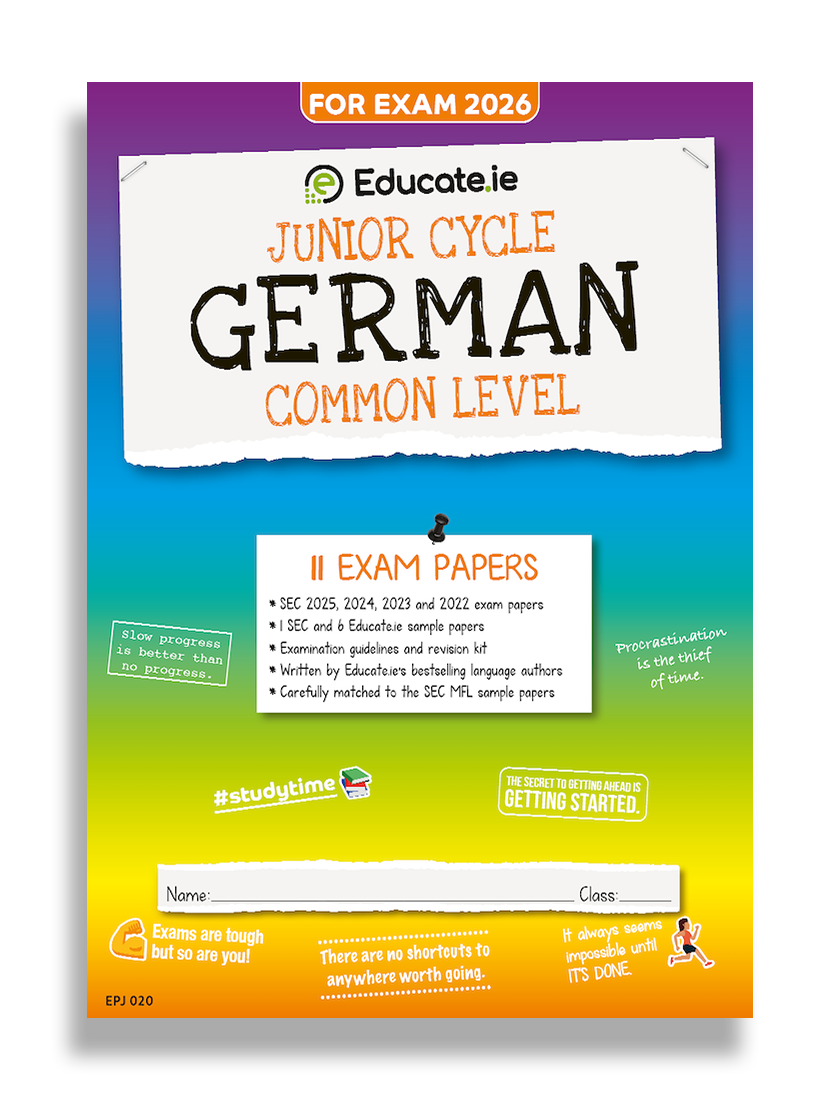 German Junior Cycle Common Level Exam Papers Educate.ie