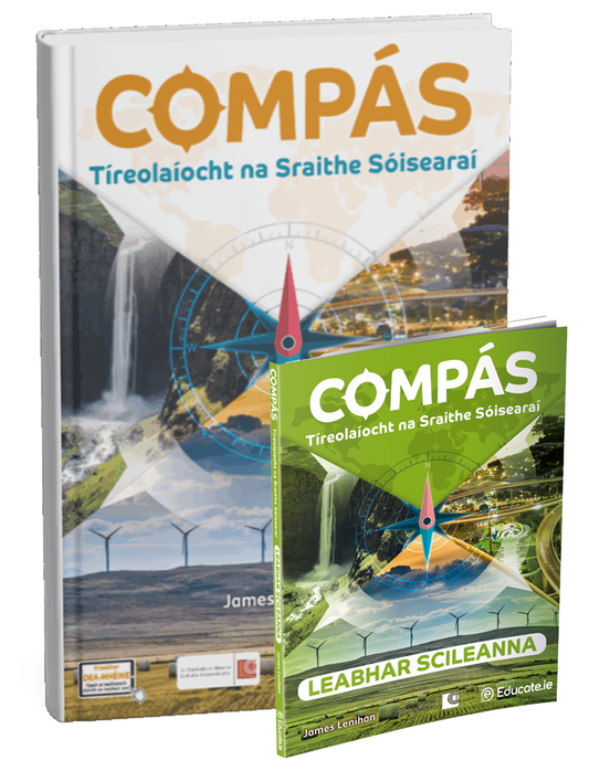 Compas (Incl. Skills Book) - Compass Gaeilge edition