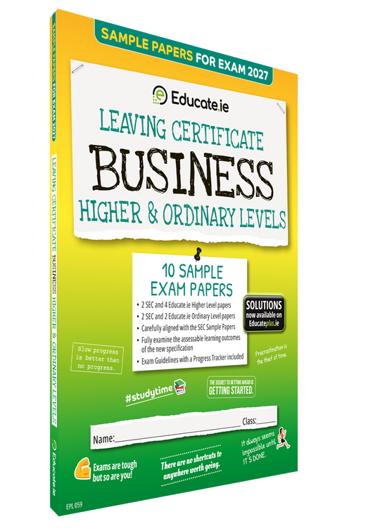 Business Leaving Certificate Exam Papers Educate.ie