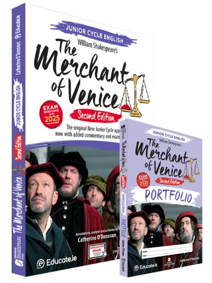 The Merchant of Venice Educate.ie Updated 2nd edition (Incl. Portfolio)