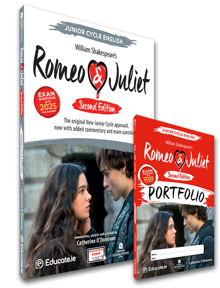 Romeo and Juliet Educate.ie Updated 2nd edition (Incl. Portfolio)